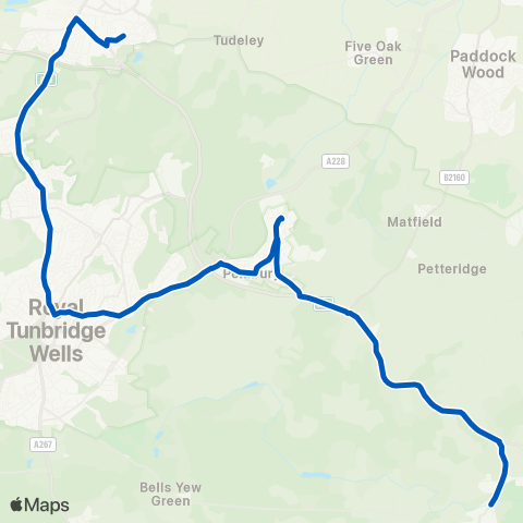 Hams Travel King's Road - High Street map