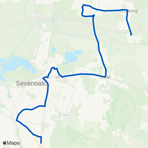 Go-Coach Hire Greenlands Road - Bus Station map