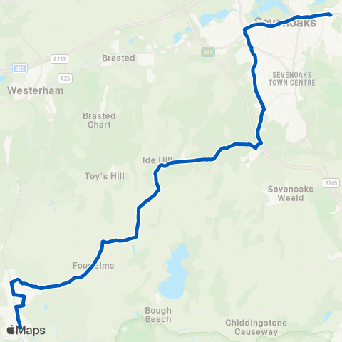 Go-Coach Hire Post Office - Trinity School map