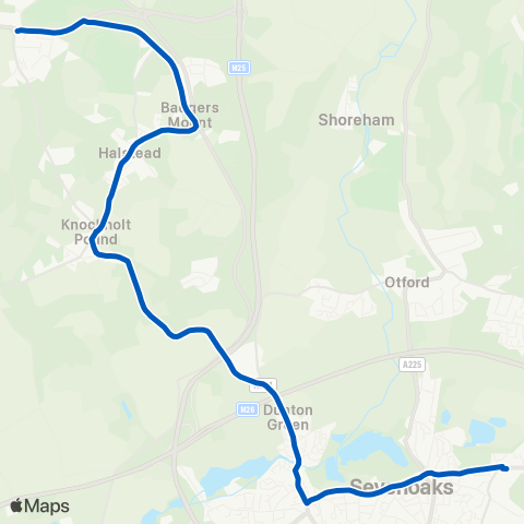Go-Coach Hire The Three Horseshoes - Trinity School map