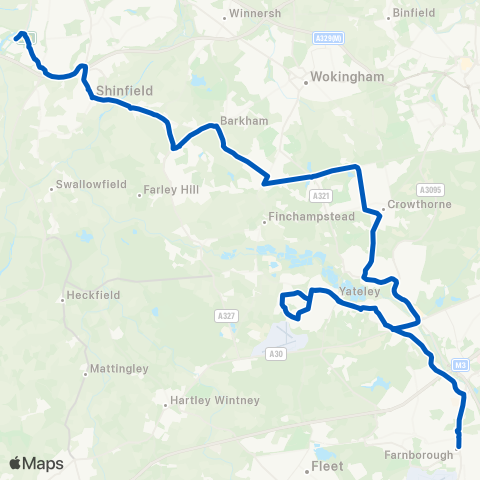 Newbury & District  map