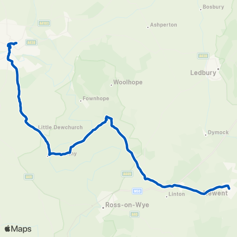 Nick Maddy Coaches  map