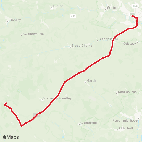 National Express  map