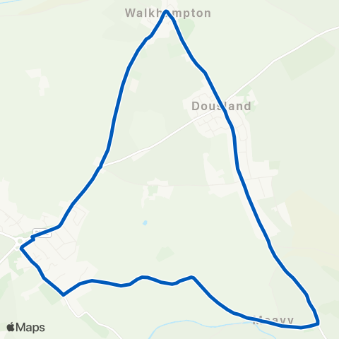 Oakleys Coaches  map