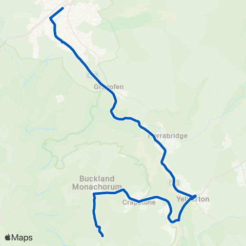 Oakleys Coaches  map