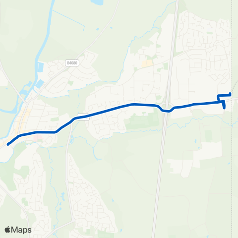 Pulhams Coaches  map
