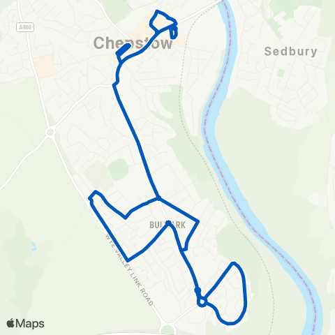 Newport Bus Chepstow Bus Sta Stand 3 - Chepstow Bus Sta Stand 3 map