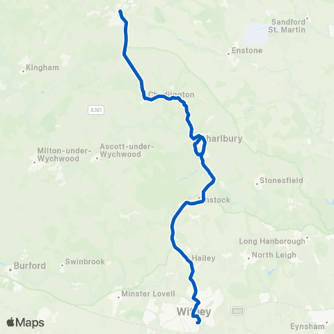 Pulhams Coaches West Street - Sainsburys map