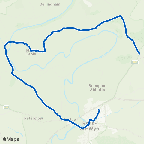 Nick Maddy Coaches War Memorial - John Kyrle High School map