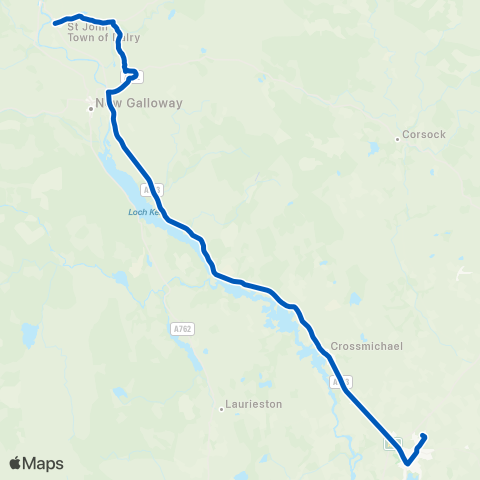 McCall's Coaches Bank House - Medical centre map