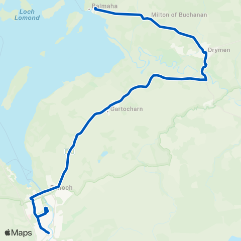 McColls Travel St Marys School - Car Park map