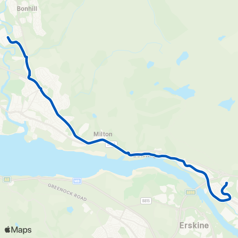 McColls Travel Gran Street - Strathleven House map