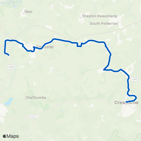 Somerset Council The George Inn - George Hotel map
