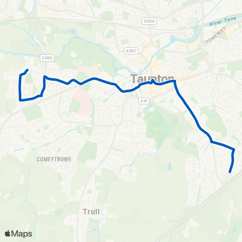 Somerset Council Church - Orchid Close map