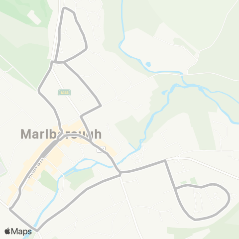 Swindon's Bus Company  map