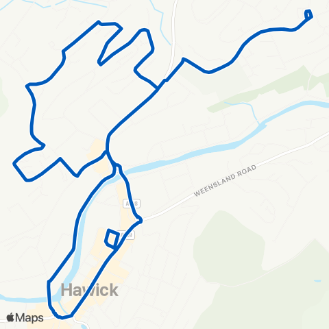 Scottish Borders Council Oliver Place - Oliver Place map