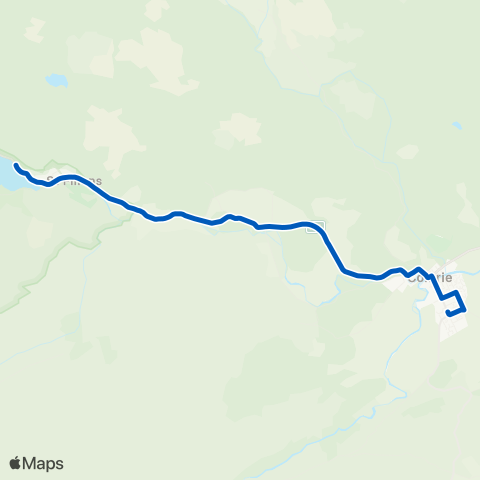 Sweeneys Garage Four Seasons Hotel - Braco Road map