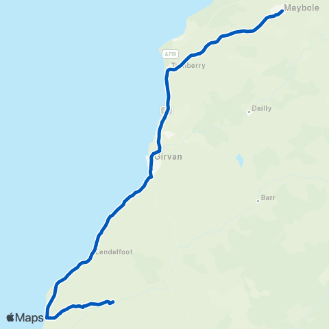 Shuttle Buses Haddow Place - St Cuthberts Road map