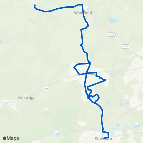 SD Travel Cross - Craigbank Road map