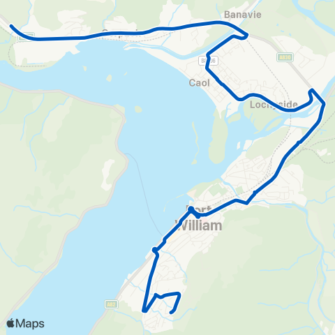 Shiel Buses Annat Industrial Estate - Perth Place map