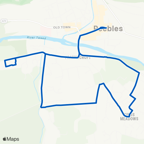 Scottish Borders Council Eastgate Post Office - Eastgate Post Office map