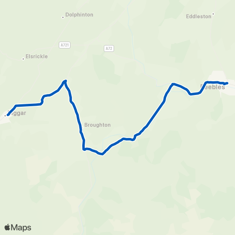 Scottish Borders Council Eastgate Post Office - John Street map