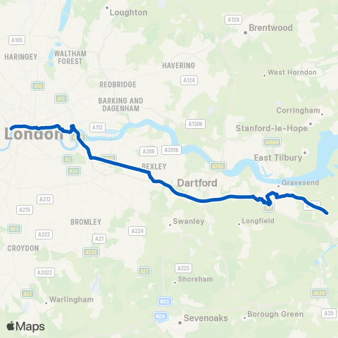 Redwing Coaches Embankment - Forge Lane map