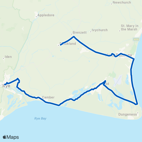 R & J Coaches Church - Railway Station map
