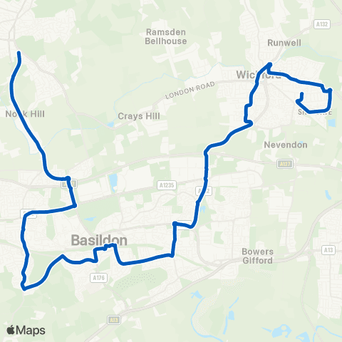 NIBSbuses School - Nelsons Coach Station map