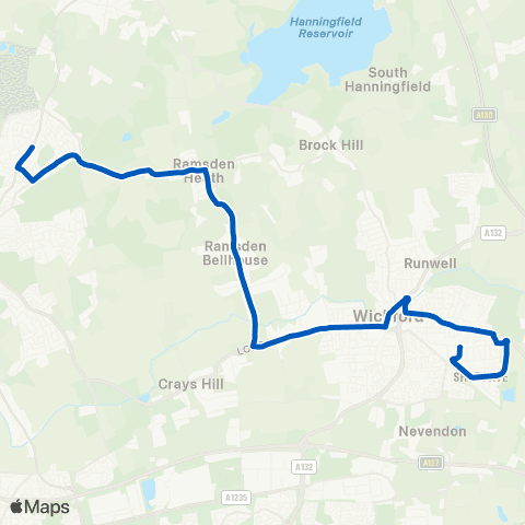NIBSbuses Nelsons Coach Station - Mayflower map