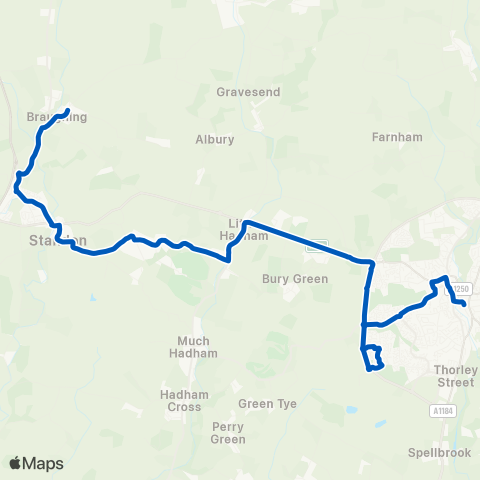 Richmonds Coaches Interchange - The Street map