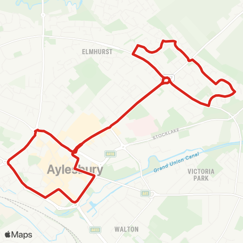 Redline Great Western St - Great Western St map