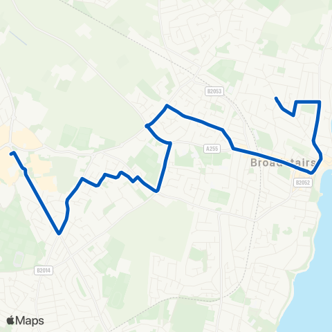 Regent Coaches Lindenthorpe Road - Shopping Centre map