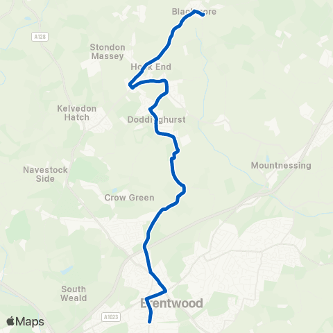 NIBSbuses Bus Terminus - High Street map