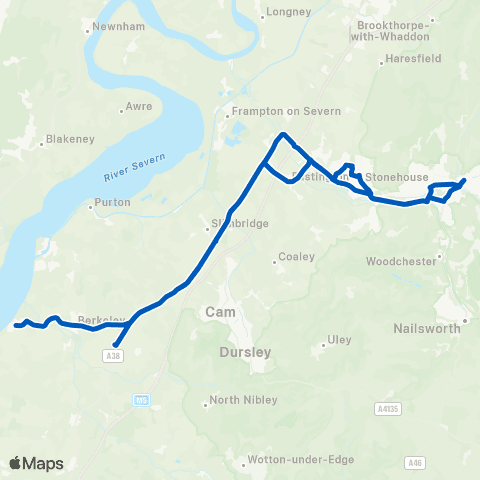 Taylors Travel Applegate's Coaches Garage - Tech Pk map