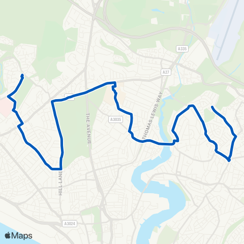 Uni-Link Pinefield Road - General Hospital A / E map
