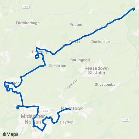 The Big Lemon Odd Down P&R - Victoria Hall map