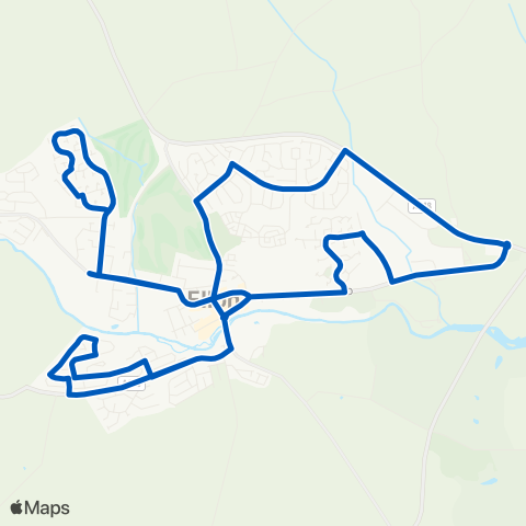 Watermill Coaches Market Street - Market Street map