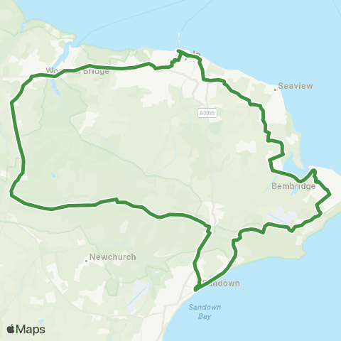 Southern Vectis Transport Interchange - Transport Interchange map