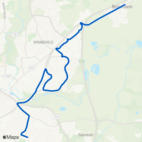 Stephensons of Essex  map