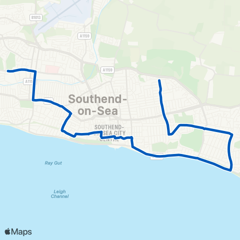 Stephensons of Essex  map