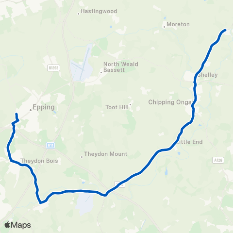 Stephensons of Essex Roding Close - School map