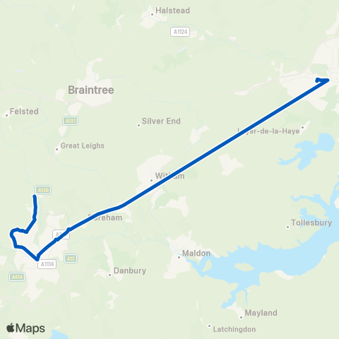 Stephensons of Essex  map