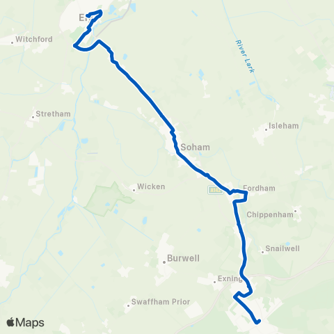 Star Cabs The Guineas Bus Station - Market Street map