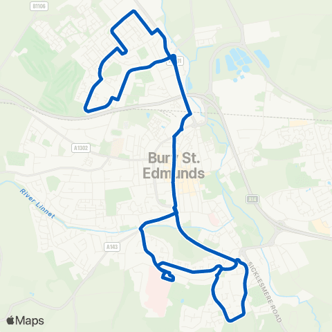 Stephensons of Essex Co-Op - Co-Op map