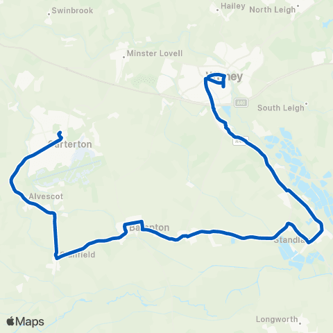 Thames Travel Moorland Rd - Broadshires Health Centre map