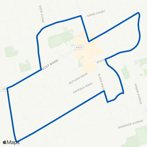 West Oxfordshire Community Transport Crossroads - Crossroads map