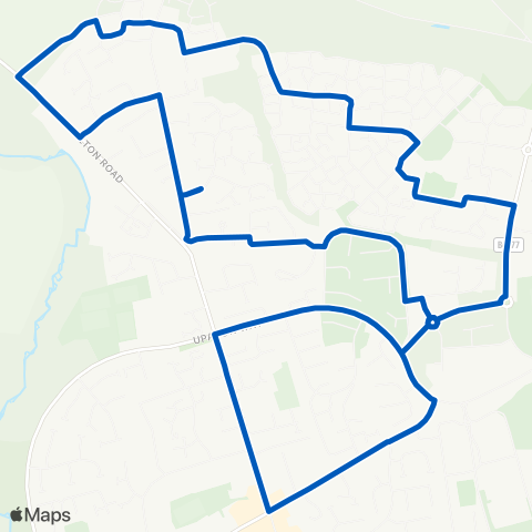 West Oxfordshire Community Transport Crossroads - Crossroads map