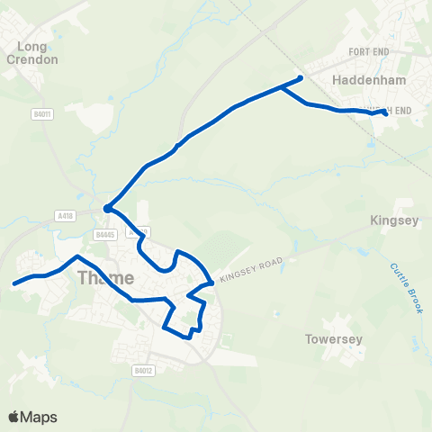 Z & S Transport Lord Williams Upper Sch - Lord Williams Upper Sch map