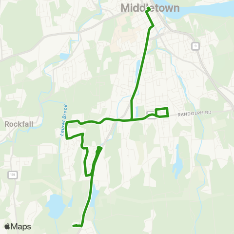 River Valley Transit Wesleyan Hills map